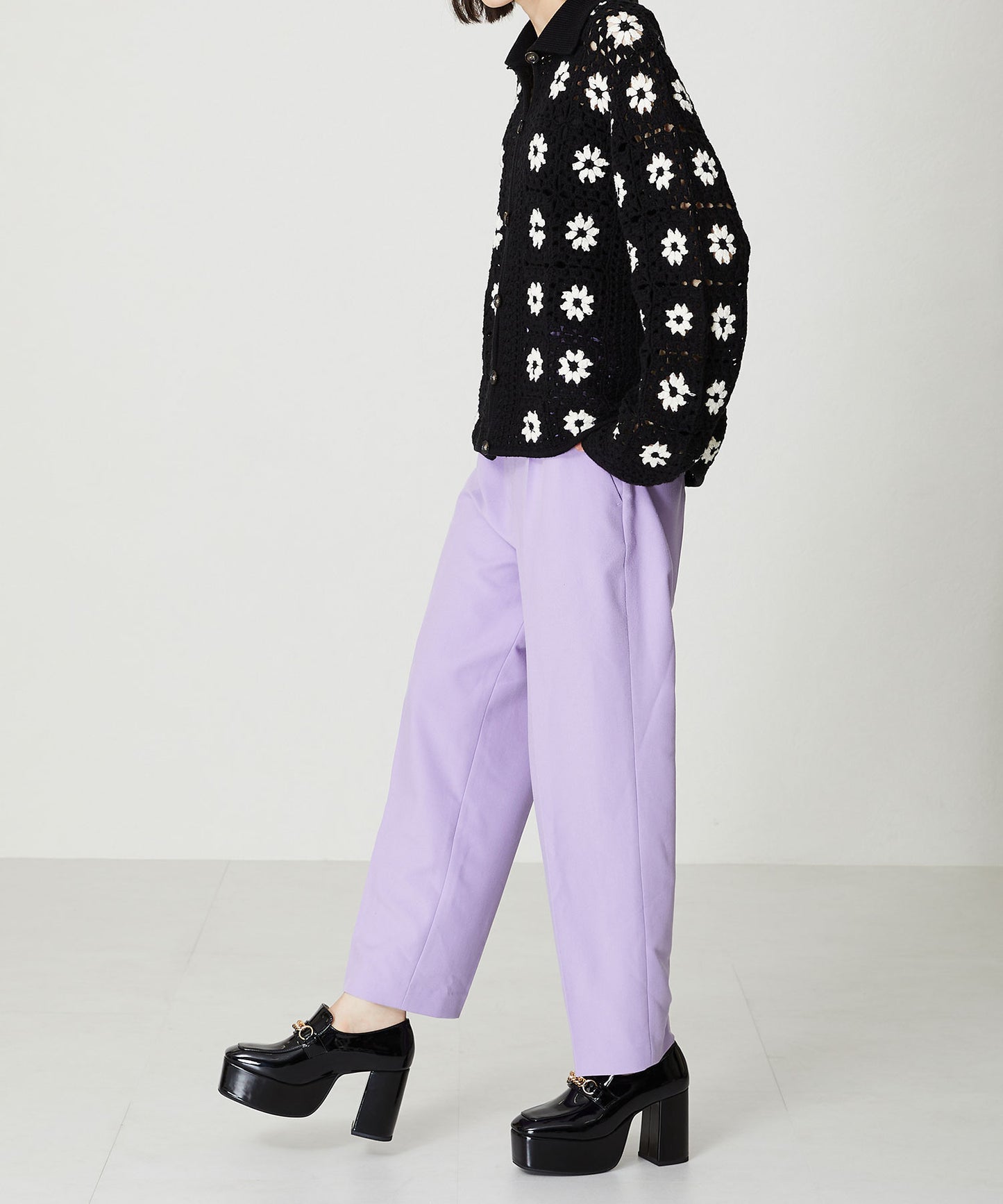 プラットフォームチェーンローファー/41104