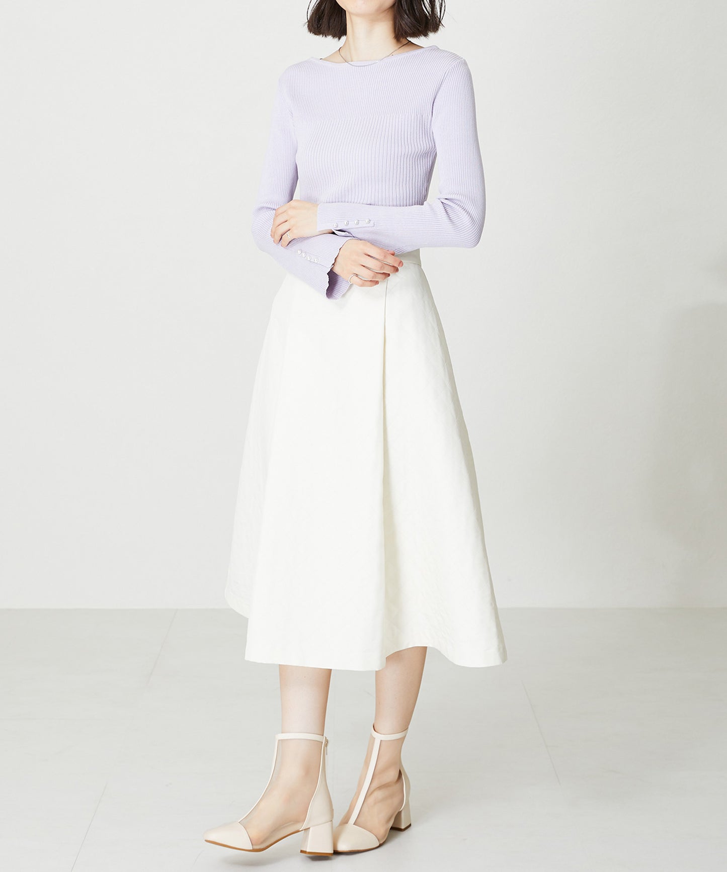 ヒールチュールブーツ/41106