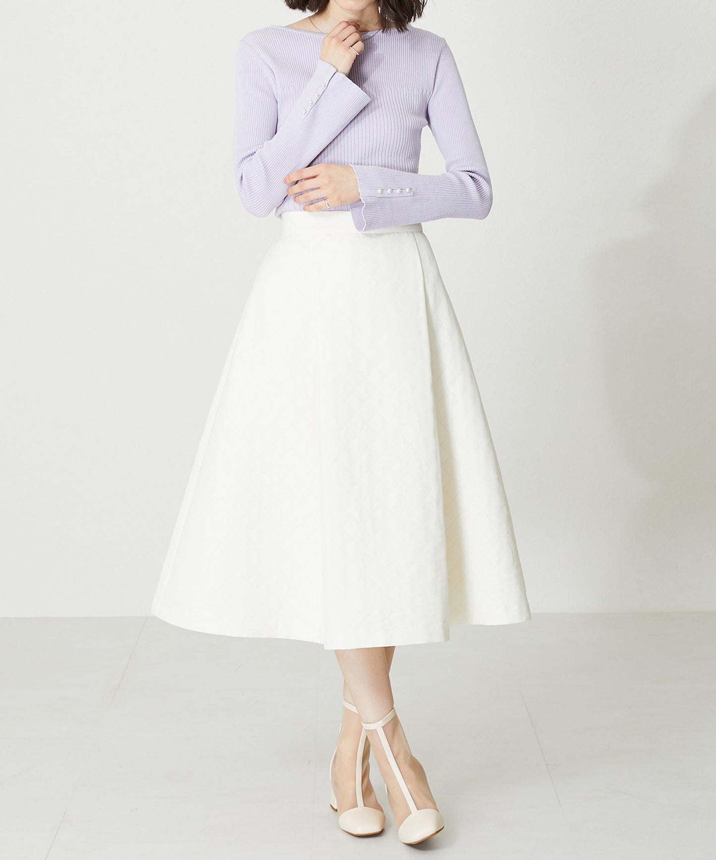 ヒールチュールブーツ/41106