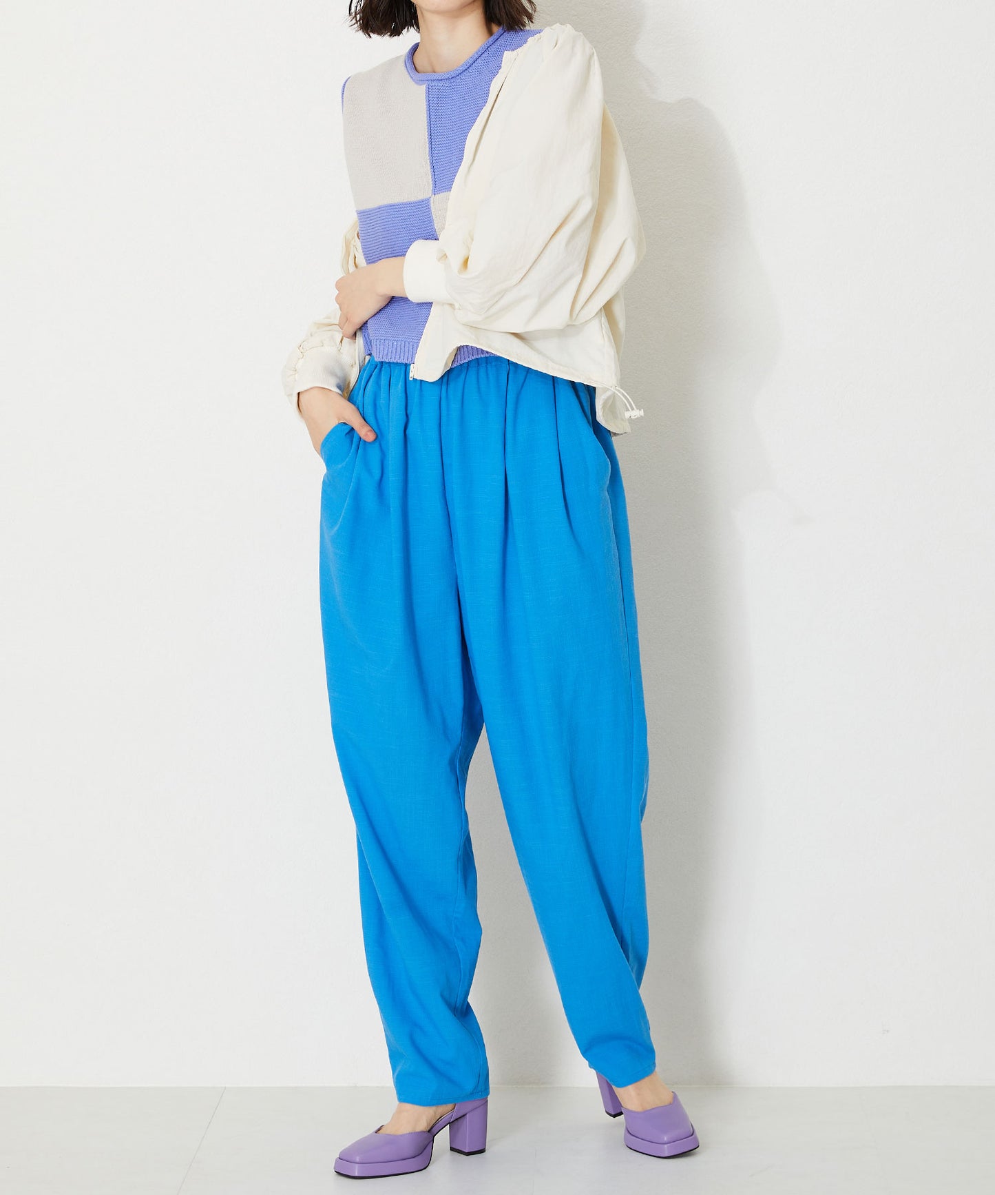 フレアソールセパレートパンプス/41111