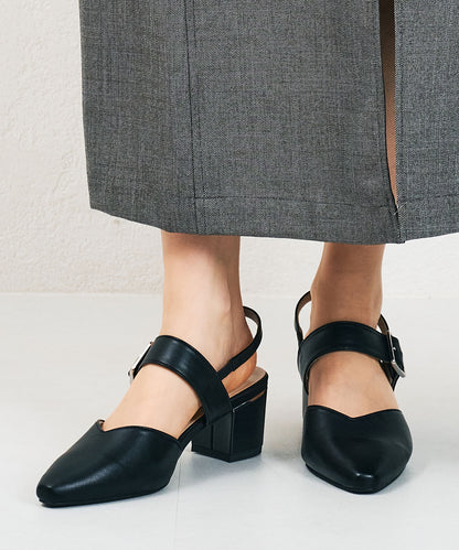 バックベルトパンプス/41180