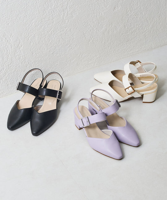 バックベルトパンプス/41180