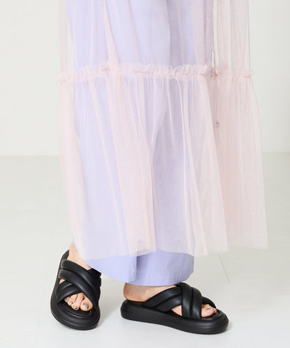 パデットクロススライドサンダル/41232