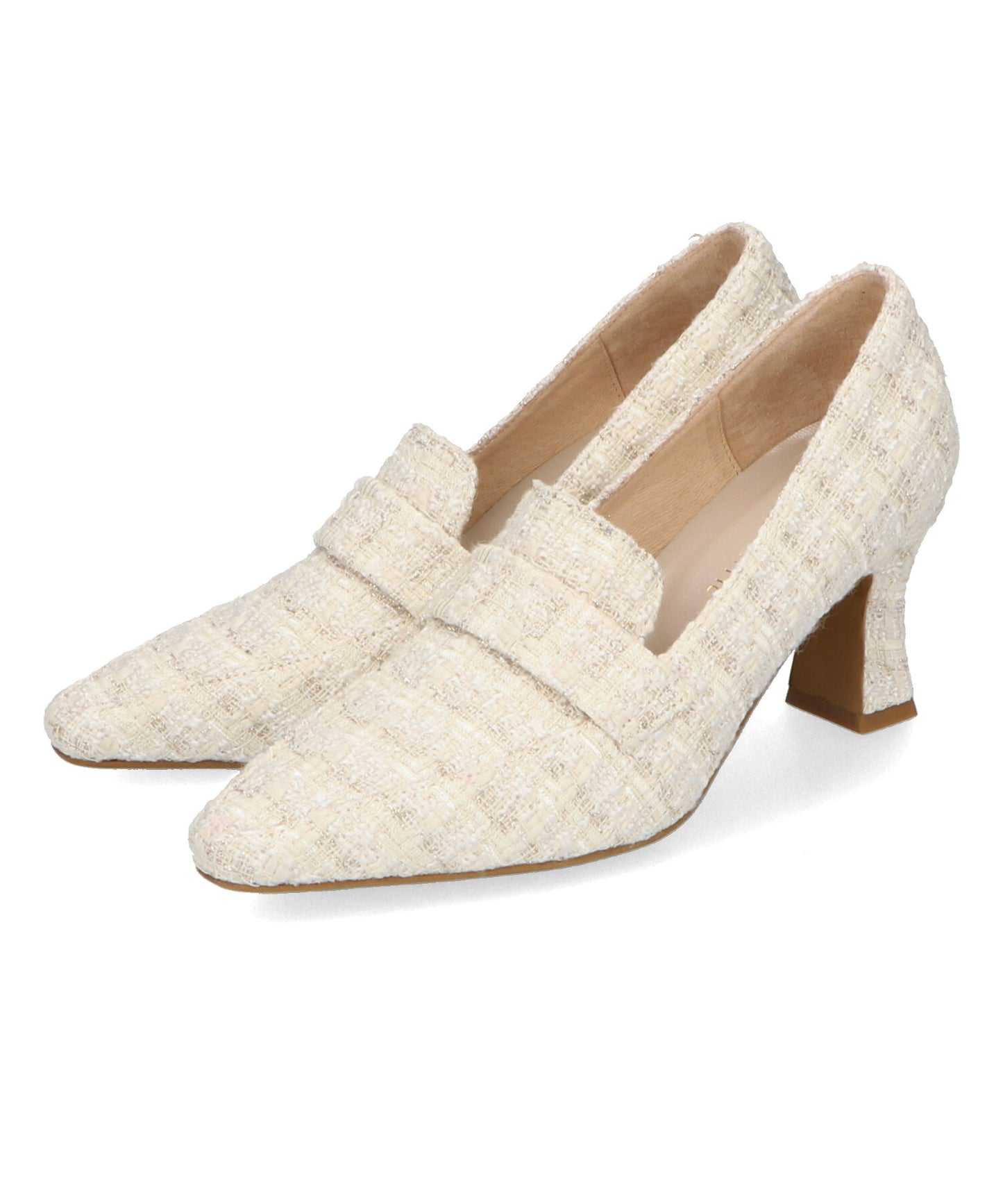 【WEB限定】ポインテッドトゥヒールローファー/41292