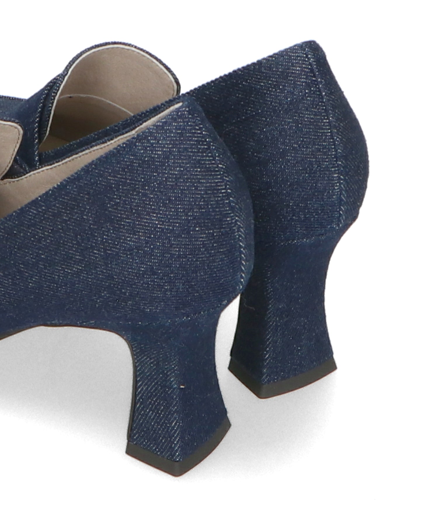 【WEB限定】ポインテッドトゥヒールローファー/41292