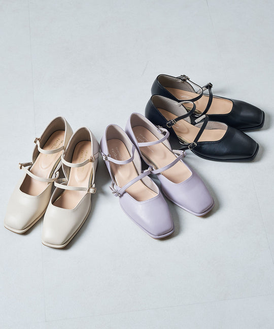 ベルトカットパンプス/41380