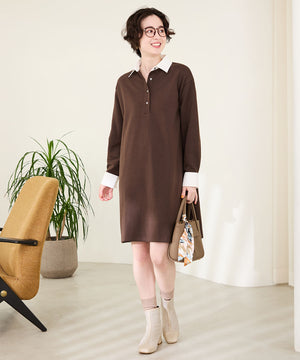 ツイード切替スクエアトゥブーツ/41404