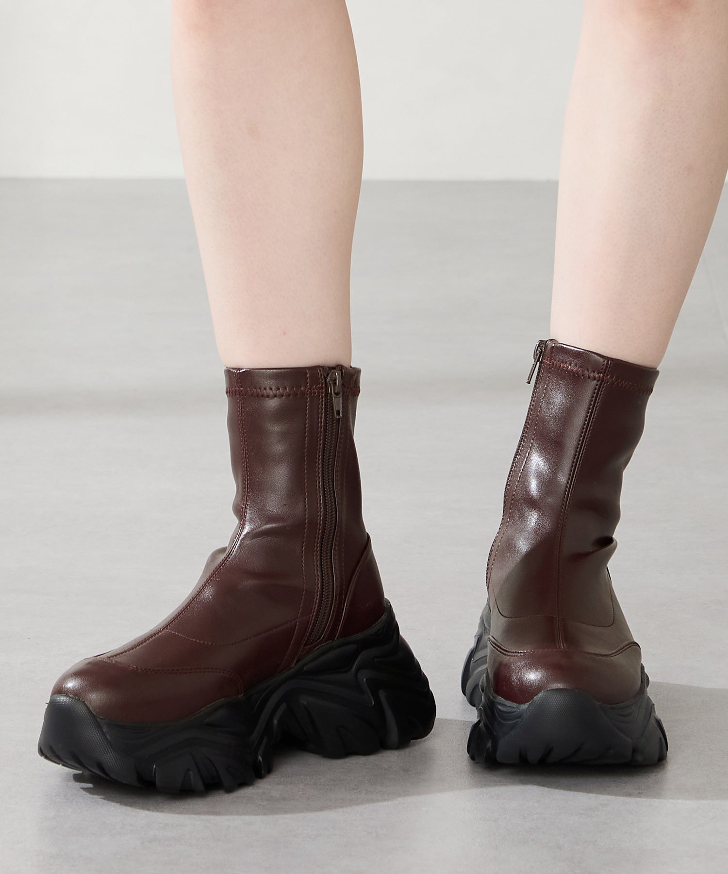 スニーカーソールショートブーツ/41412 – ORIENTALTRAFFIC