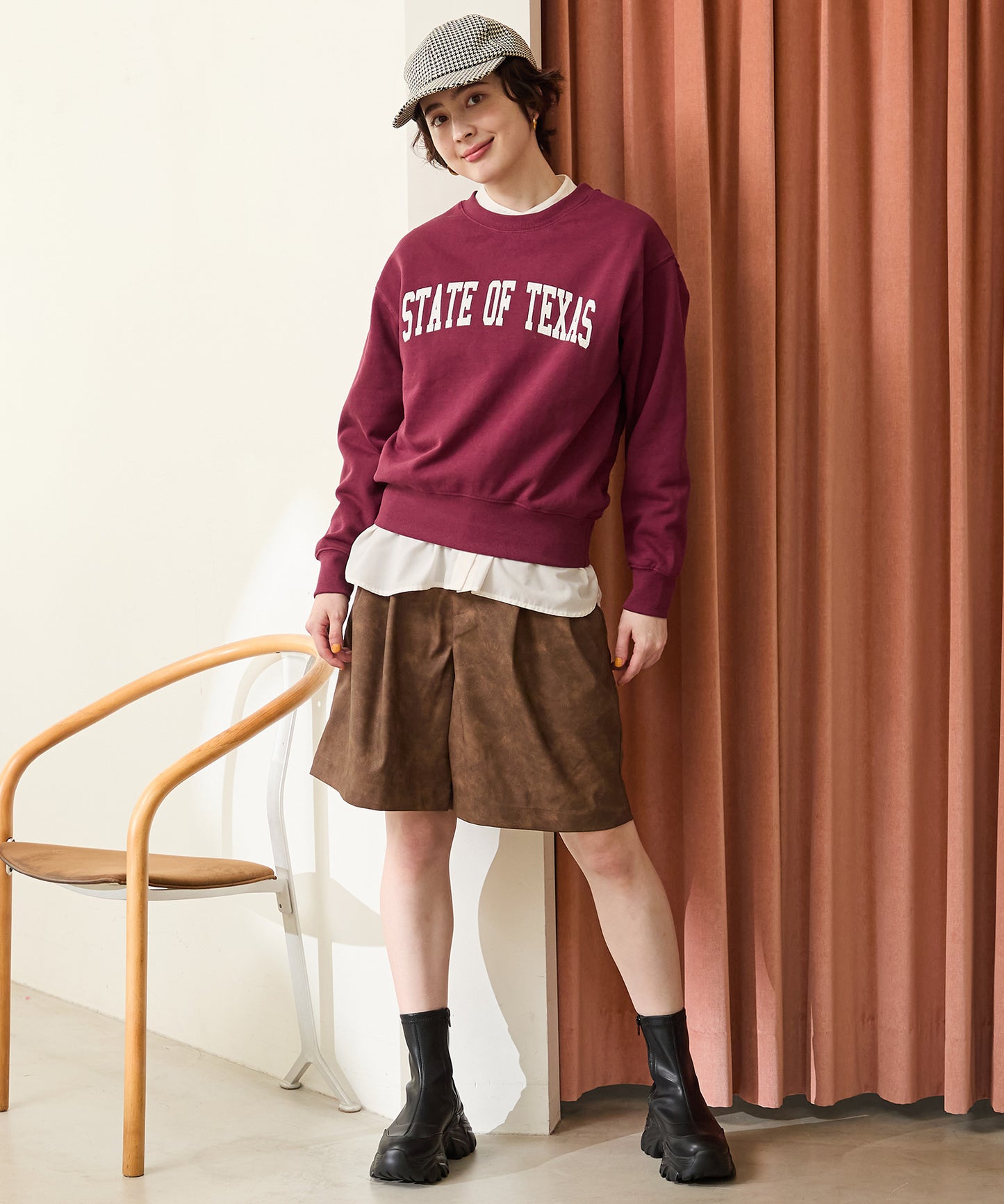 スニーカーソールショートブーツ/41412