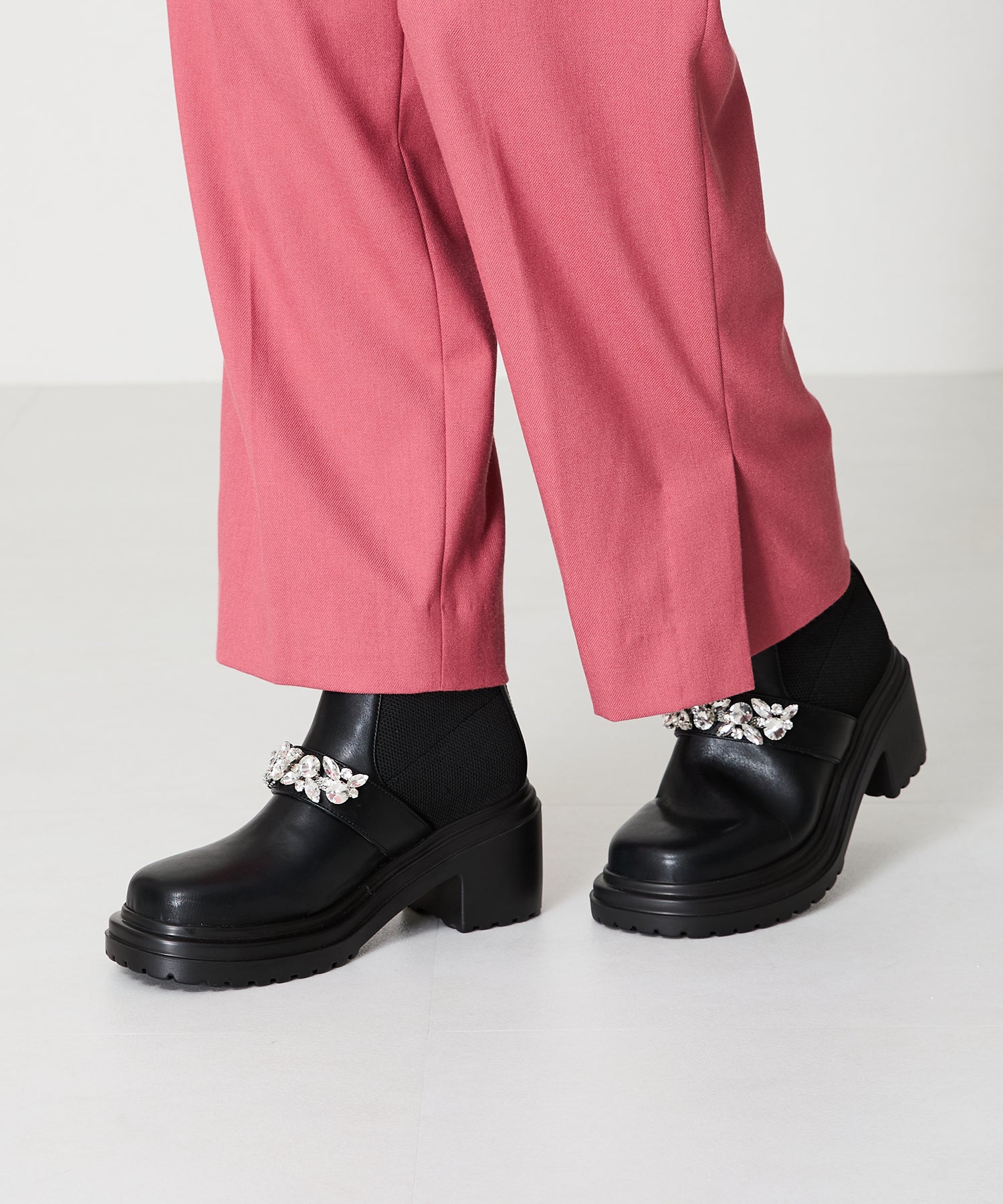 ビジューベルトニットドッキングブーツ/41415 – ORIENTALTRAFFIC