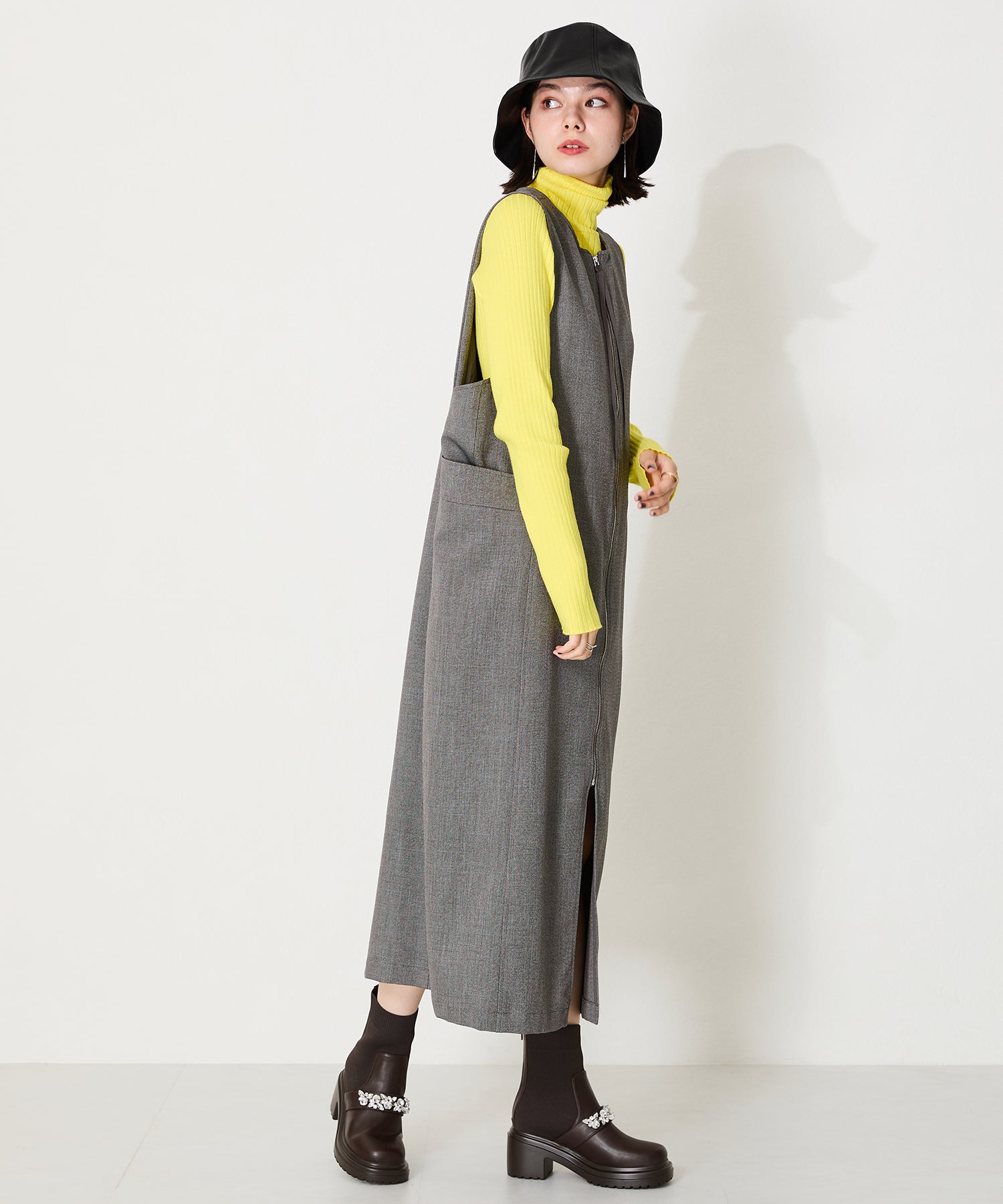 ビジューベルトニットドッキングブーツ/41415 – ORIENTALTRAFFIC