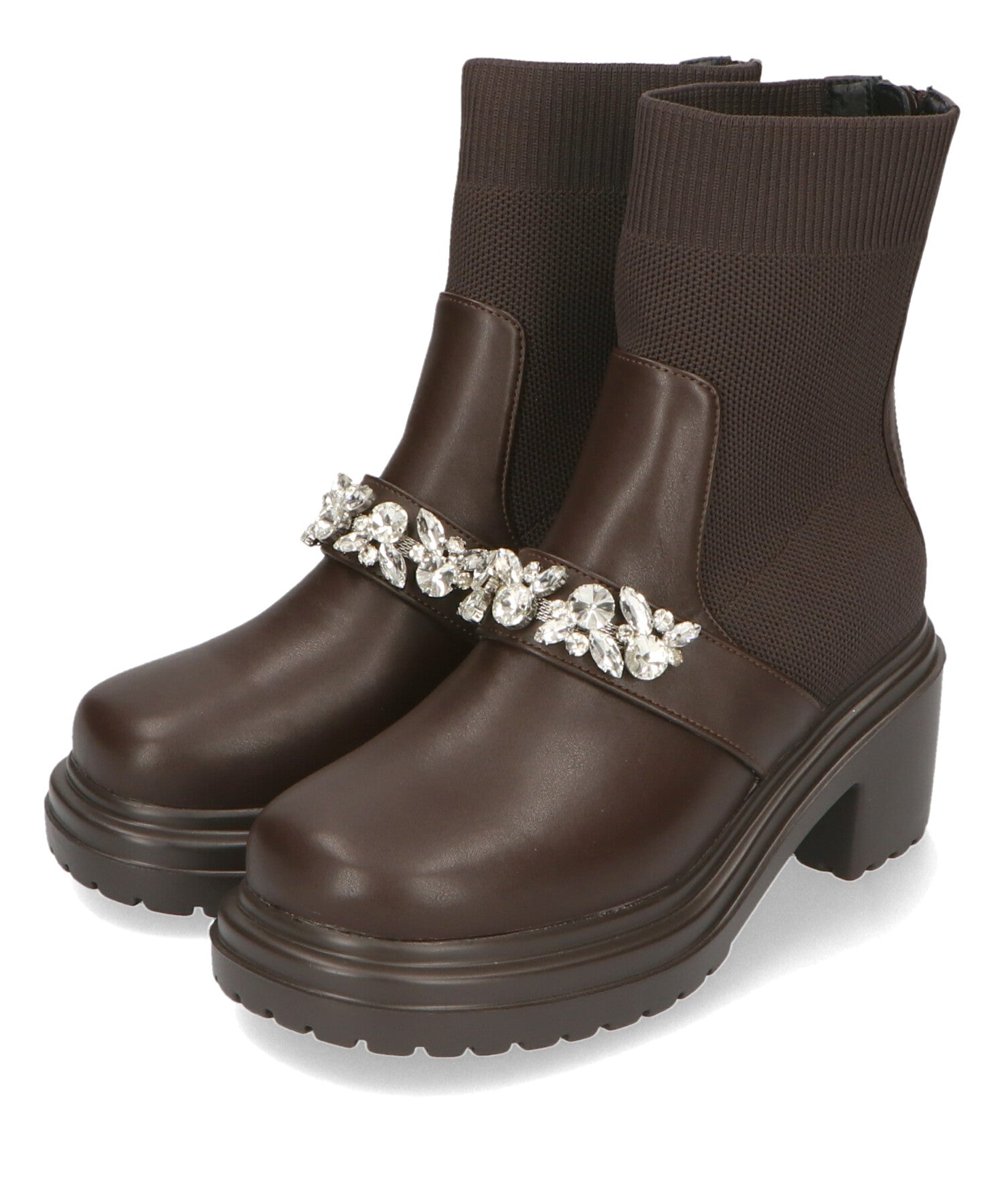 ビジューベルトニットドッキングブーツ/41415 – ORIENTALTRAFFIC