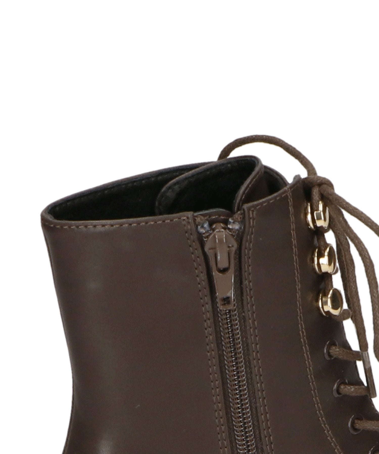 スクエアトゥレースアップヒールブーツ/41428 – ORIENTALTRAFFIC