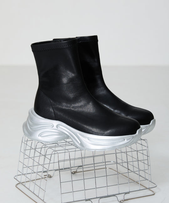 【WEB限定】スニーカーソール配色ブーツ/41433