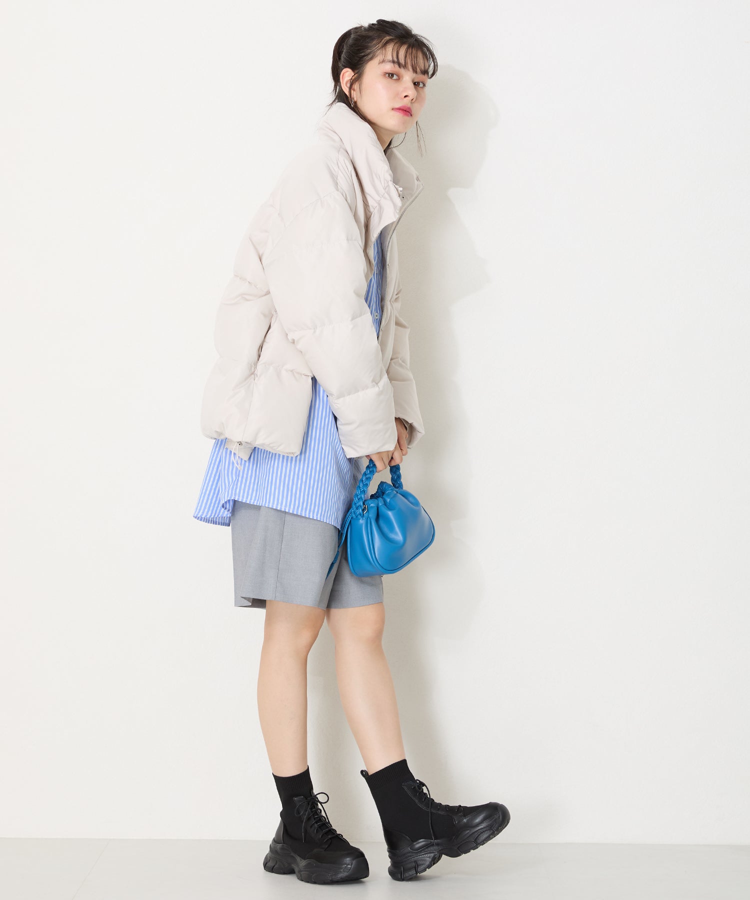 スニーカーソールニットレースアップブーツ/41434 – ORIENTALTRAFFIC