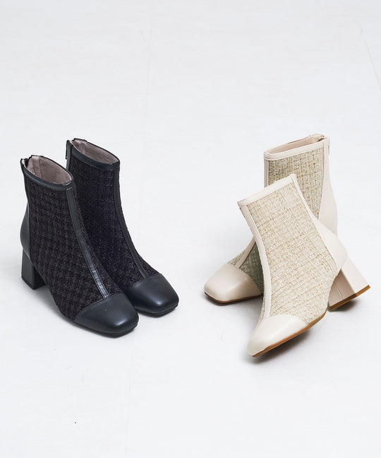 ツイードブーツ/41480