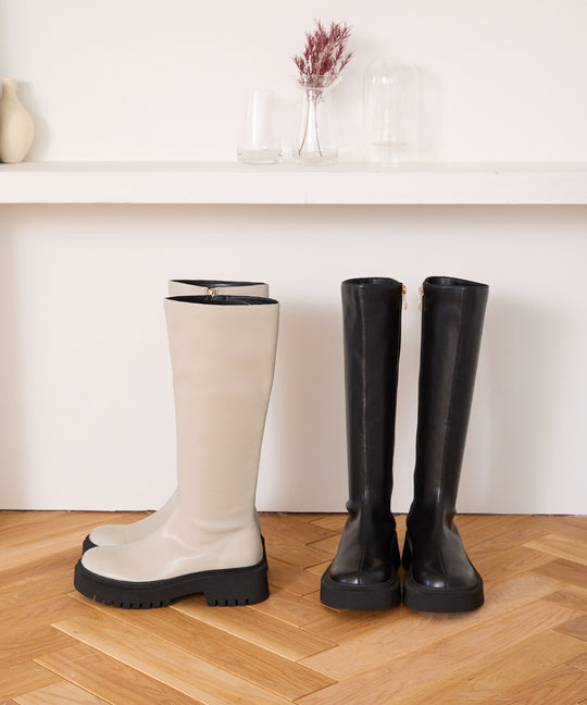 タンクソールストレッチロングブーツ/41501