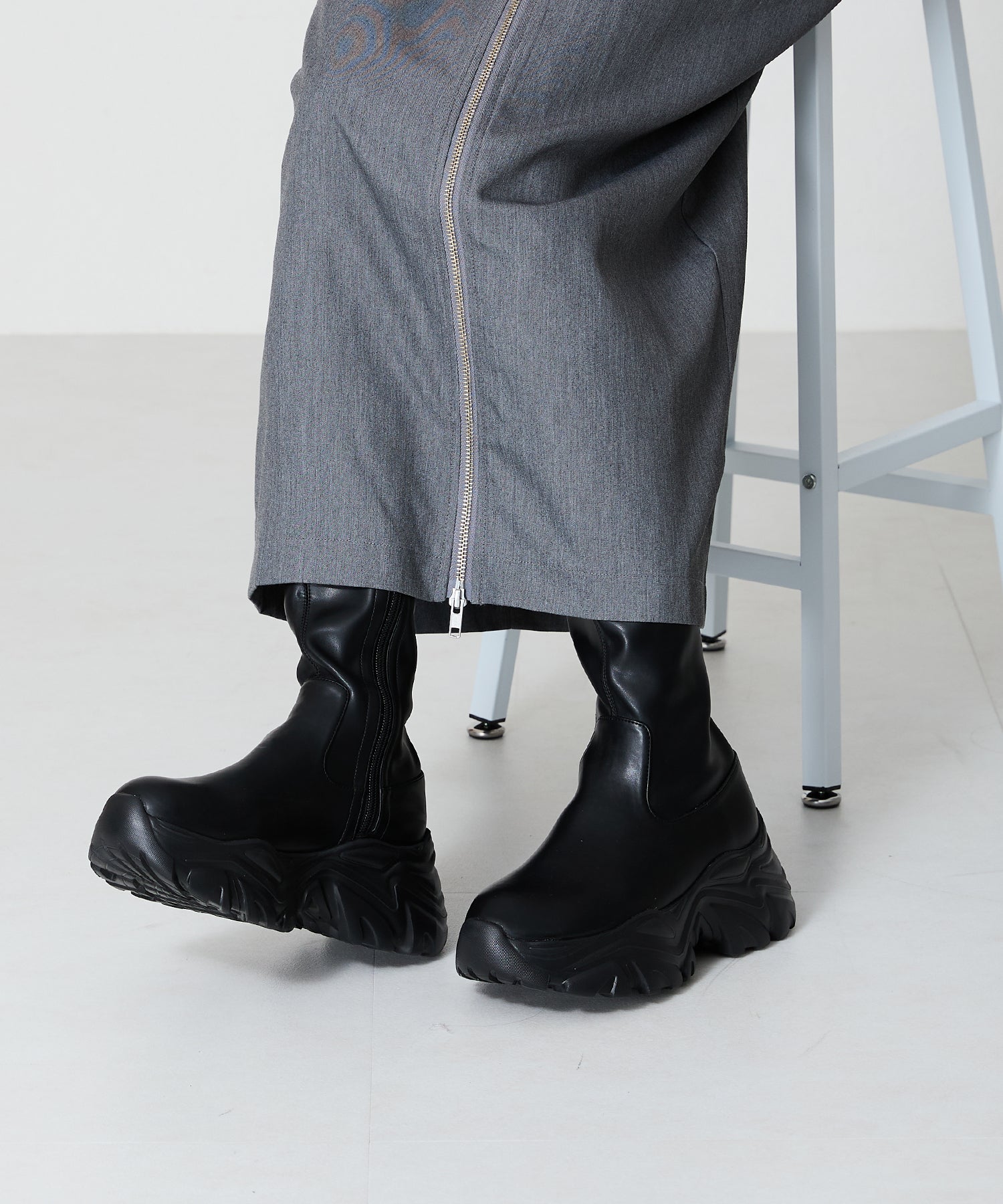 スニーカーソールロングブーツ/41503 – ORIENTALTRAFFIC