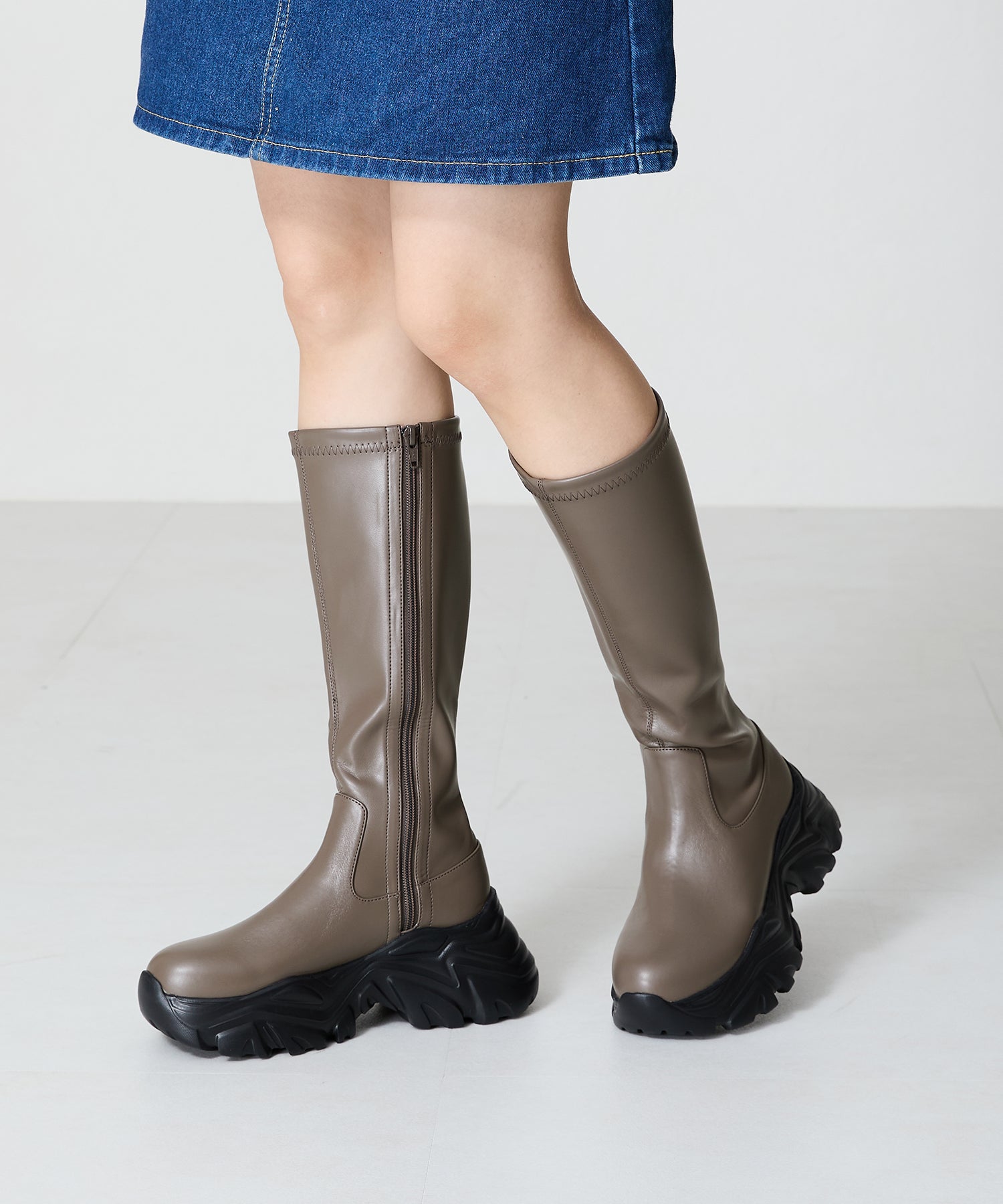 スニーカーソールロングブーツ/41503 – ORIENTALTRAFFIC