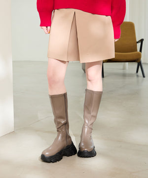 スニーカーソールロングブーツ/41503