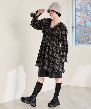 スニーカーソールロングブーツ/41503