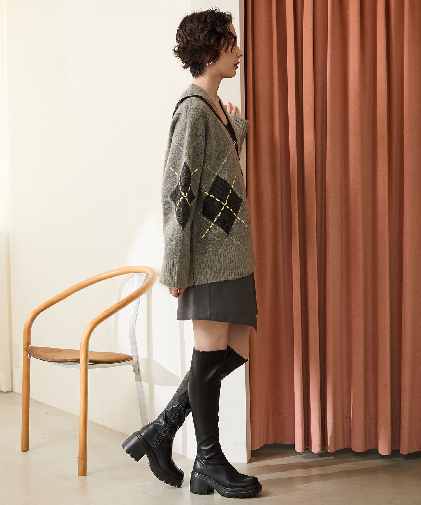 ストレッチニーハイブーツ/41505