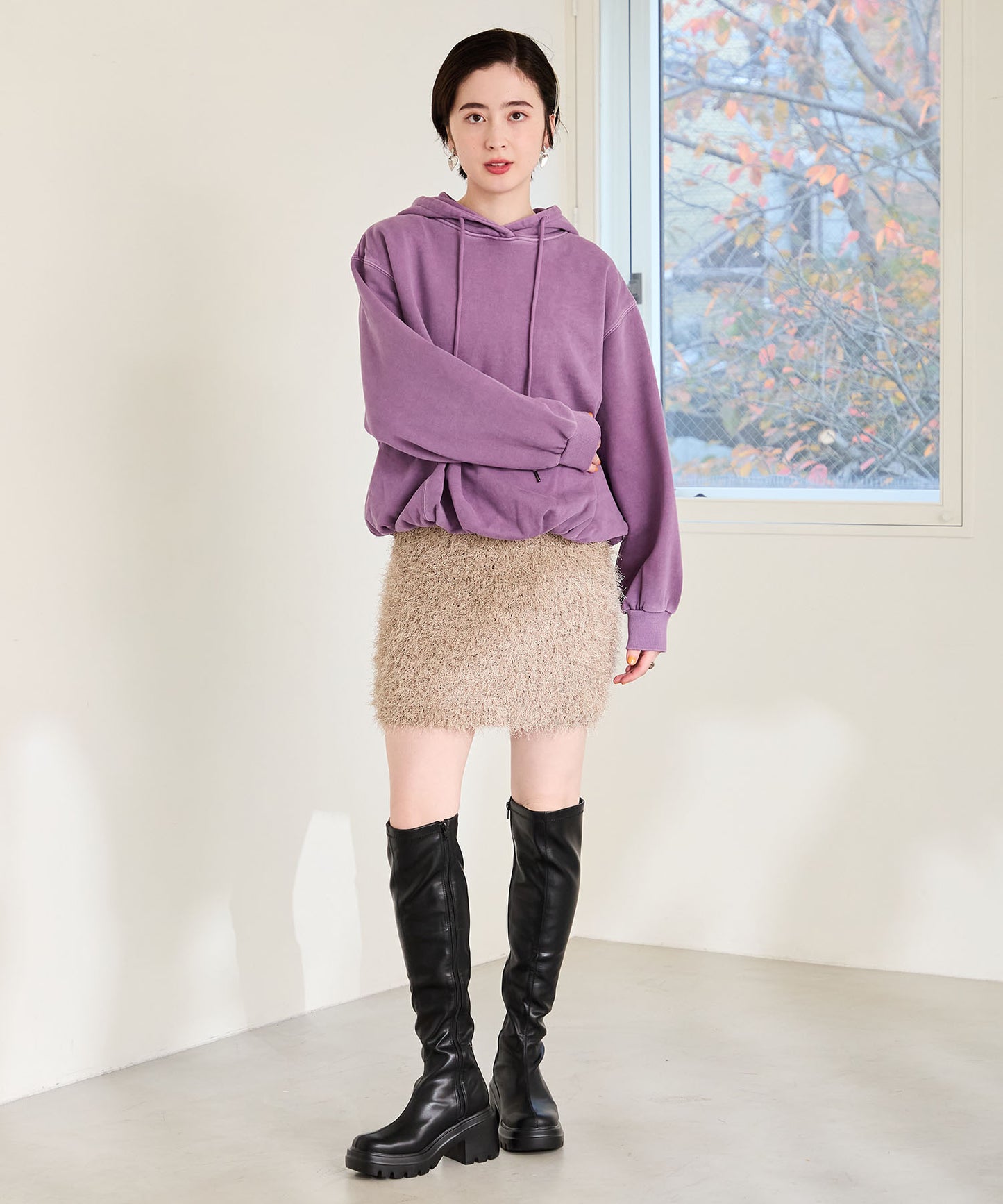 ストレッチニーハイブーツ/41505