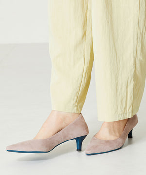 カラーソールポインテッドトゥパンプス/42103