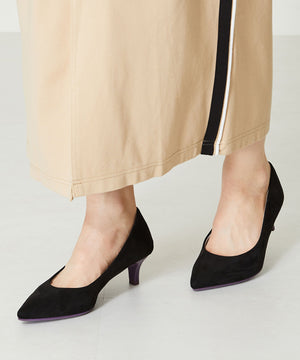 カラーソールポインテッドトゥパンプス/42103