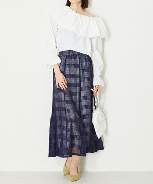 カラーソールポインテッドトゥパンプス/42103