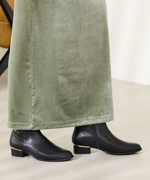 バックルベルトショートブーツ/42402