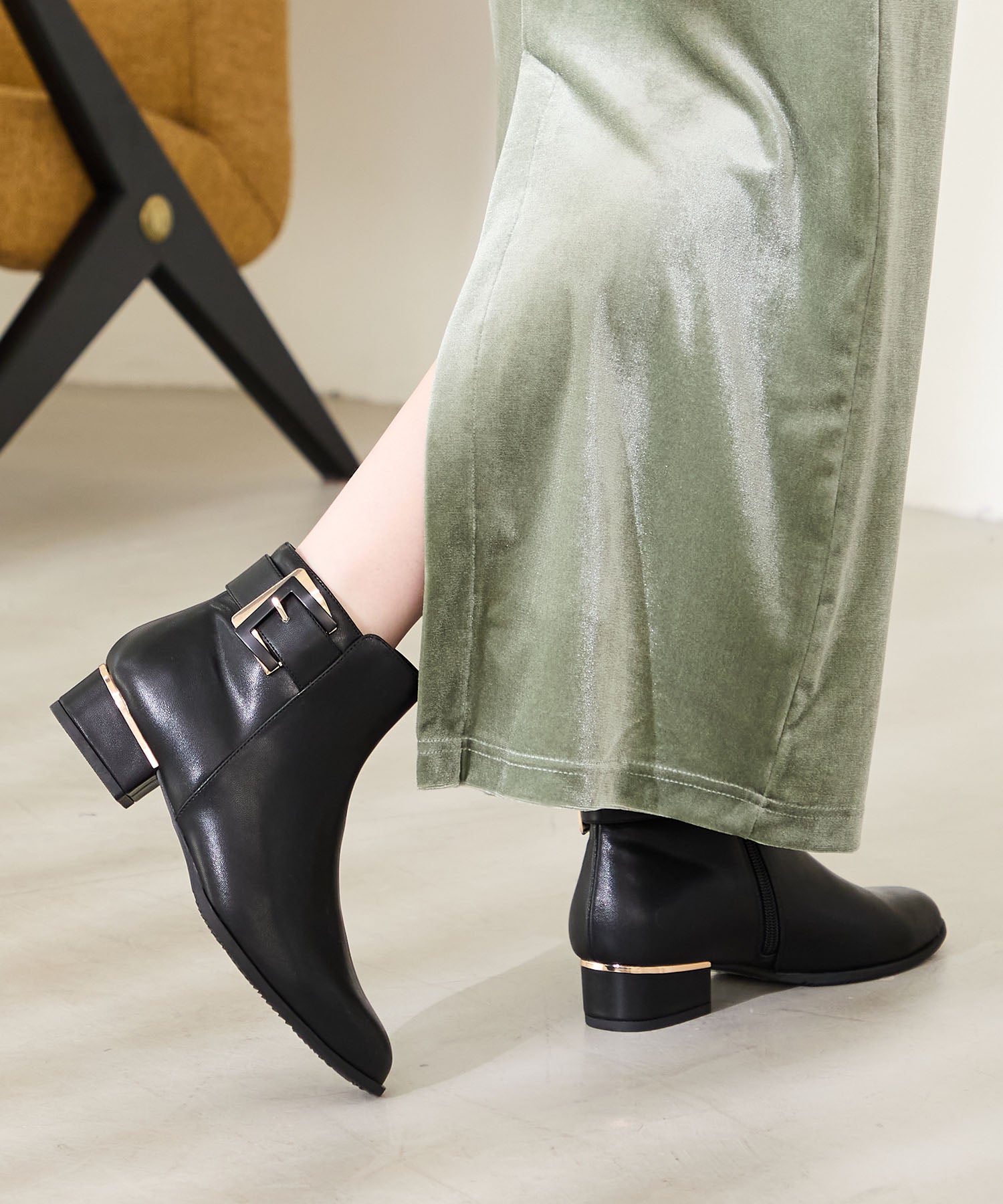 バックルベルトショートブーツ/42402 – ORIENTALTRAFFIC