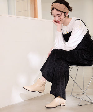 バックルベルトショートブーツ/42402