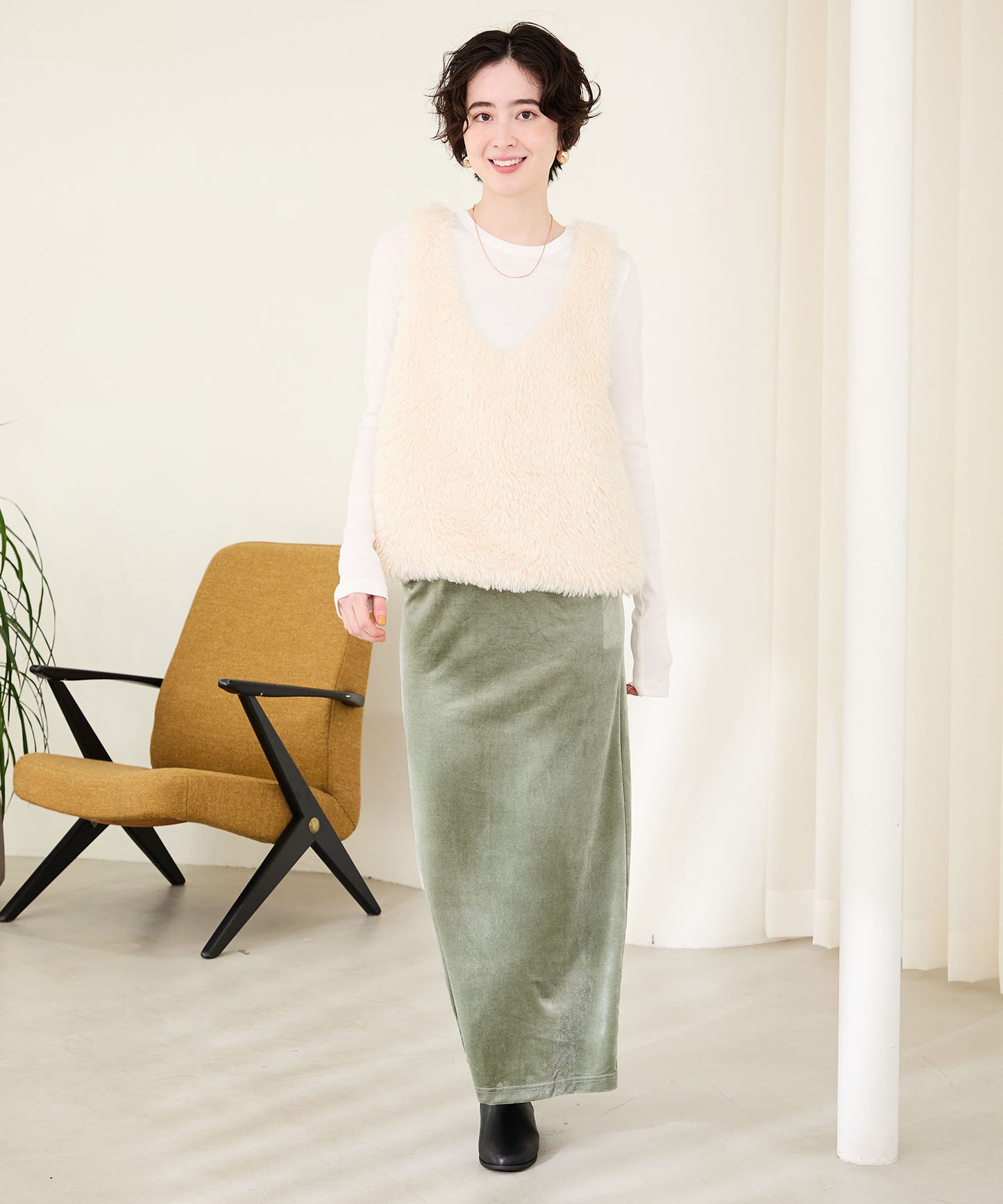 バックルベルトショートブーツ/42402