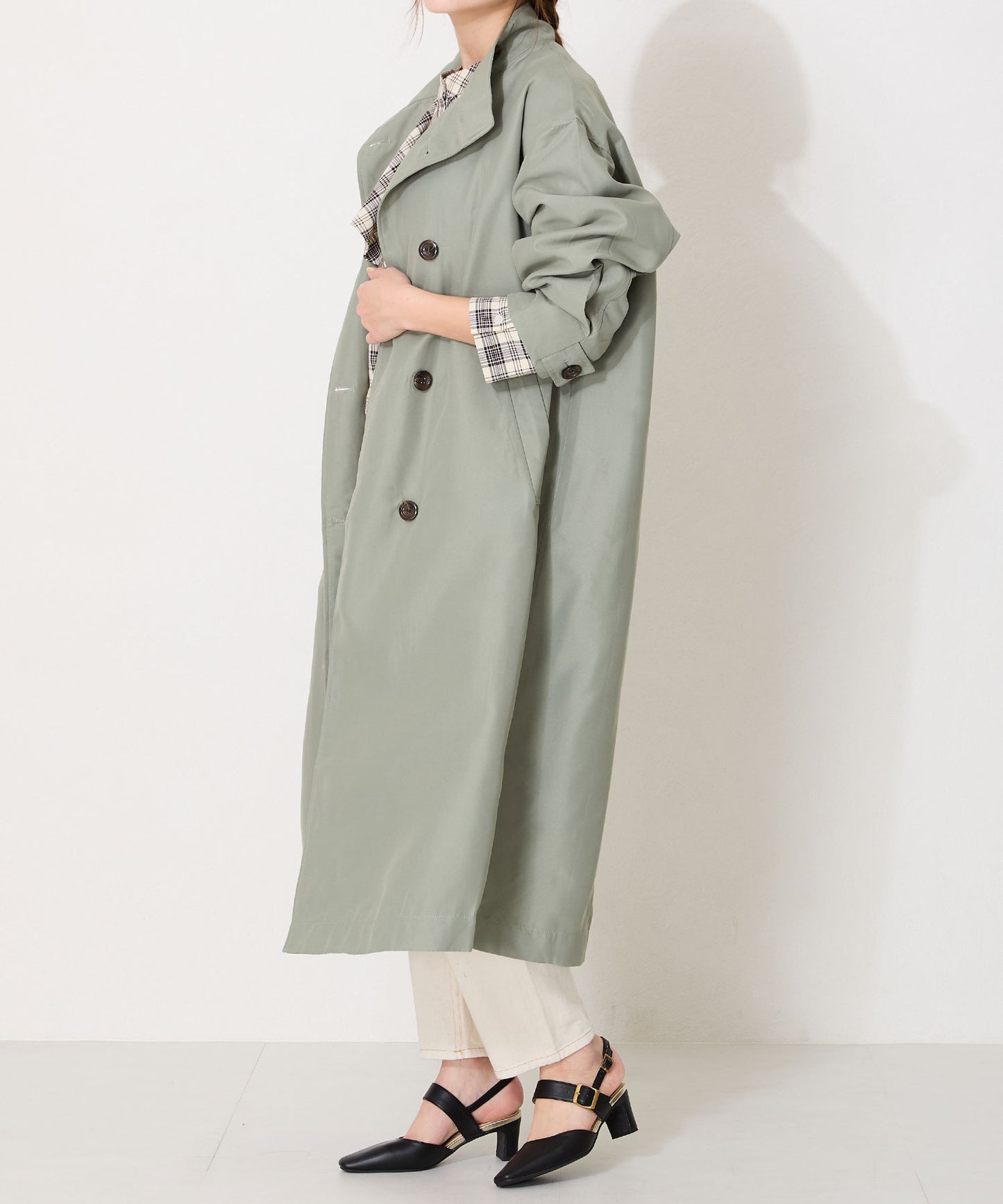 バックストラップヒールパンプス/51101