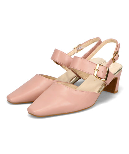 バックストラップヒールパンプス/51101