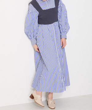 ウッドヒールベルトパンプス/51103