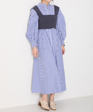 ウッドヒールベルトパンプス/51103