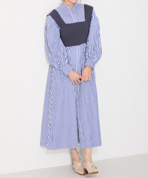 ウッドヒールベルトパンプス/51103