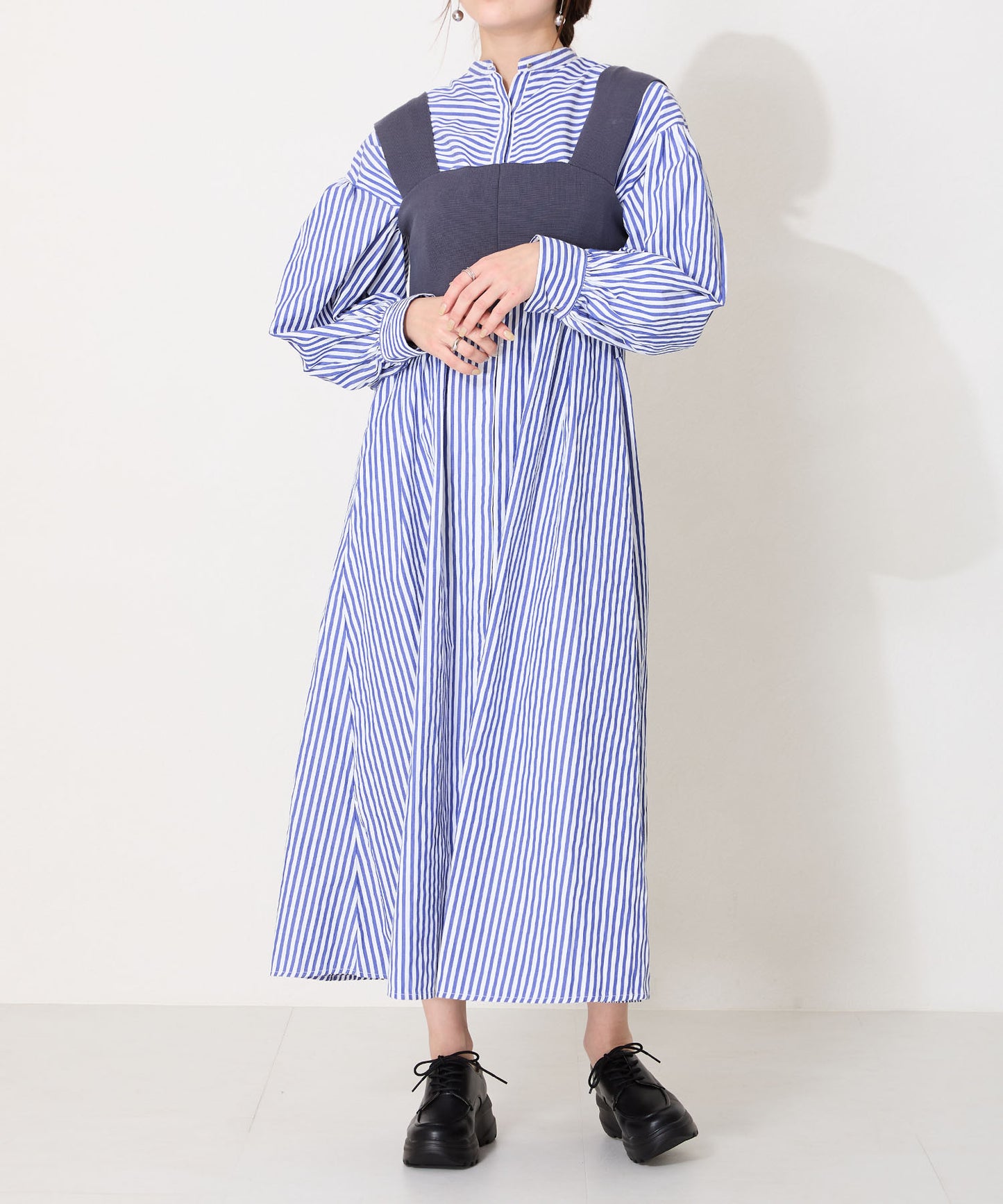 スニーカーソールレースアップシューズ/51110