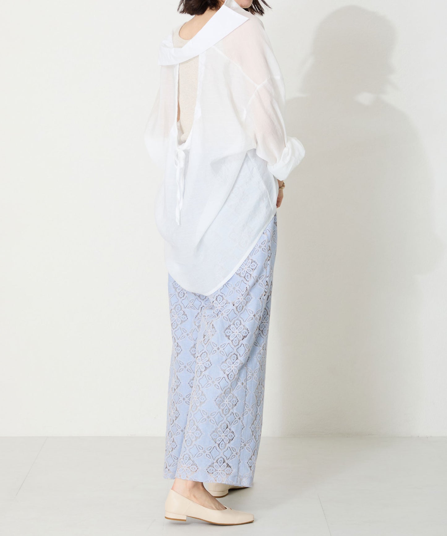 ゴールドパーツVカットバブーシュ/51112