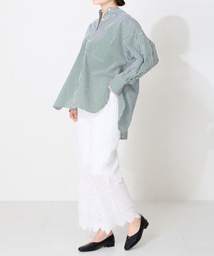 ゴールドパーツVカットバブーシュ/51112