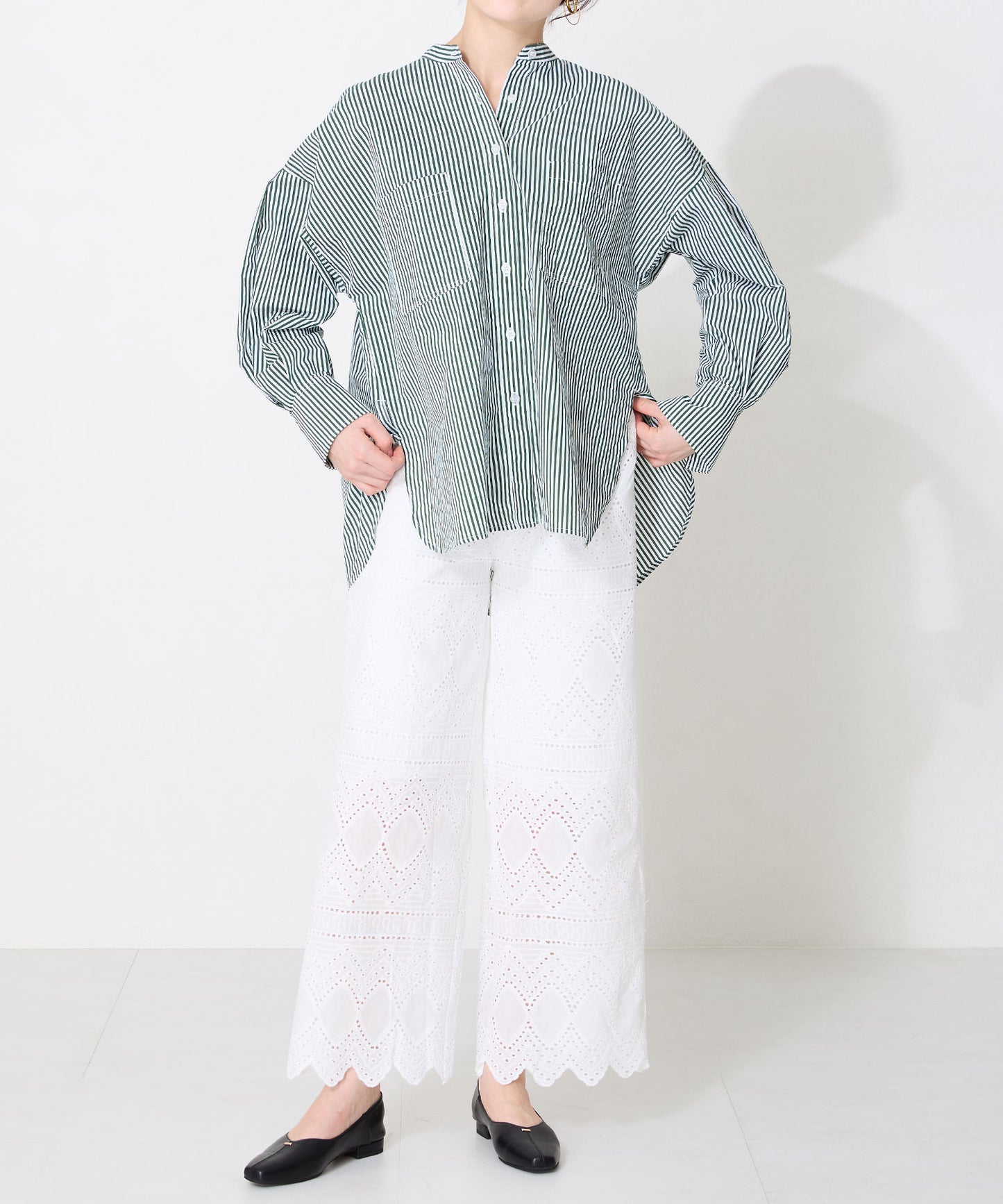 ゴールドパーツVカットバブーシュ/51112