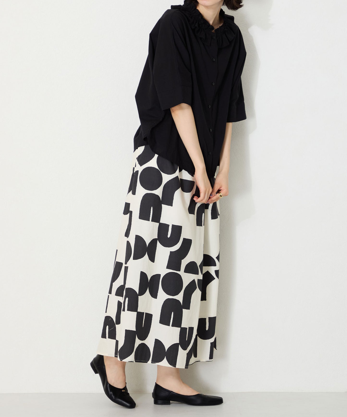 ゴールドパーツVカットバブーシュ/51112