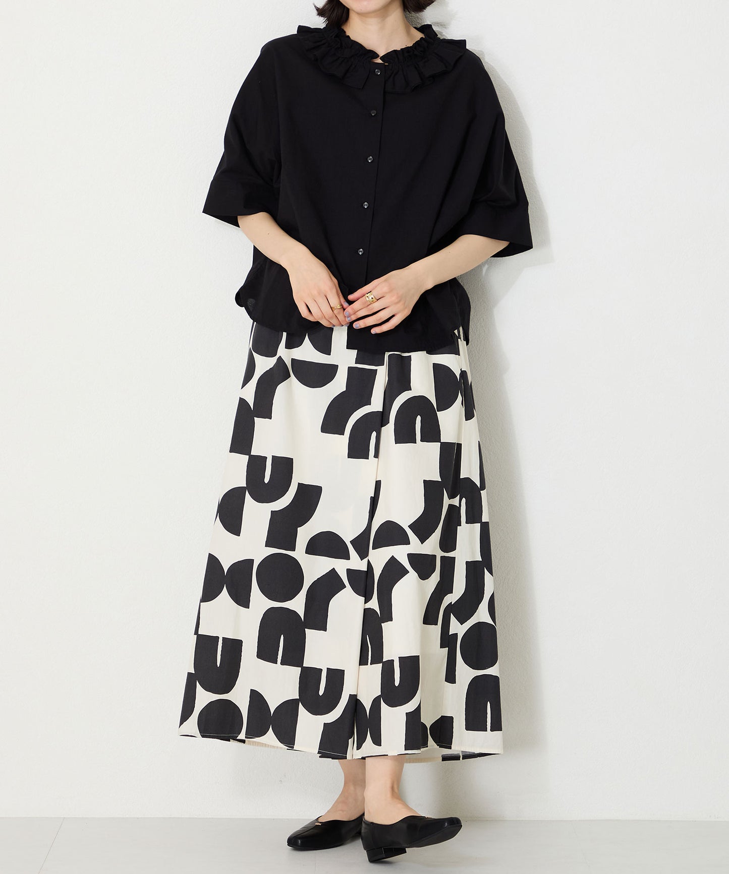 ゴールドパーツVカットバブーシュ/51112