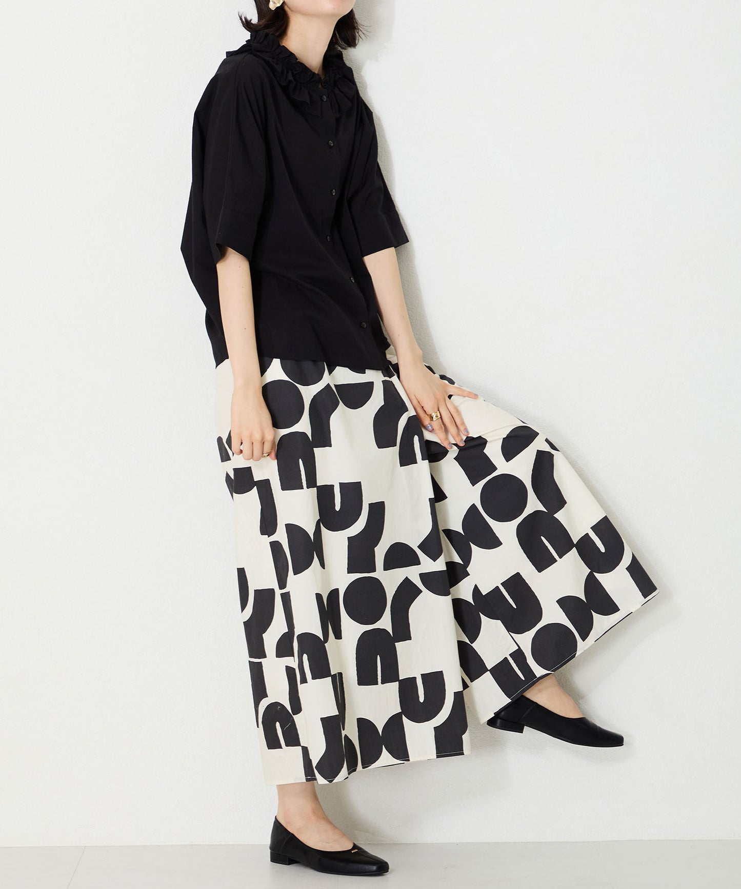 ゴールドパーツVカットバブーシュ/51112