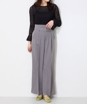 クロスデザインフラットパンプス/51119