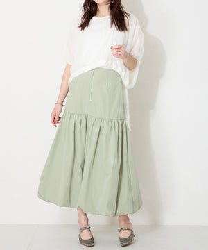 リボンベルトラインストーンシアーミュール/51124