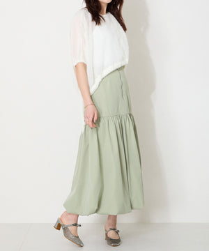 リボンベルトラインストーンシアーミュール/51124