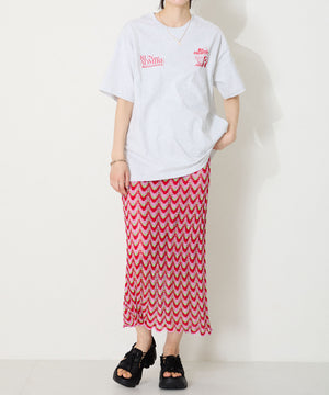 ドローコード×メッシュ厚底サンダル/51210